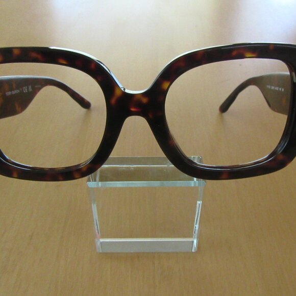 Tory Burch faux tortoiseshell sunglass frames - case & pouch - unisex - Picture 4 of 11